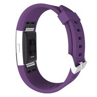 Fitbit Charge 2 Silikonband - Gr&ouml;&szlig;e: Gro&szlig; - Lila