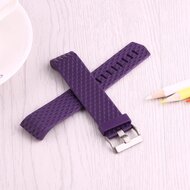 Fitbit Charge 2 Silikonband - Gr&ouml;&szlig;e: Gro&szlig; - Lila