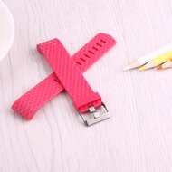 Fitbit Charge 2 Silikonband - Gr&ouml;&szlig;e: Gro&szlig; - Magenta
