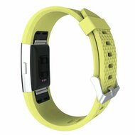 Fitbit Charge 2 Silikonarmband - Gr&ouml;&szlig;e: Gro&szlig; - Gr&uuml;n