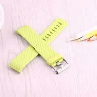 Fitbit Charge 2 Silikonarmband - Gr&ouml;&szlig;e: Gro&szlig; - Gr&uuml;n