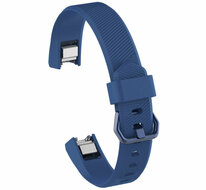 FitBit Alta HR Silikonarmband mit Schnalle - Gr&ouml;&szlig;e: Large - Denim blau