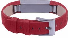 Lederband Fitbit Alta - Dunkelrot