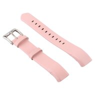 Lederband Fitbit Alta - Babyrosa