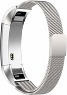 FitBit Alta HR Milanaise-Armband - Gr&ouml;&szlig;e: Klein - Silber