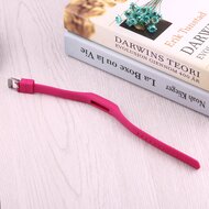 Fitbit Flex 2 Silikonband, L&auml;nge: 25CM - Magenta