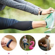 Fitbit Flex 2 Silikonband, L&auml;nge: 25CM - Magenta