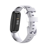 Fitbit Inspire 2 &amp; Ace 3 - Sportarmband mit Schnalle - Gr&ouml;&szlig;e: Large - Silber