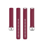 Fitbit Inspire 2 &amp; Ace 3 - Sportarmband mit Schnalle - Gr&ouml;&szlig;e: Large - Bordeaux