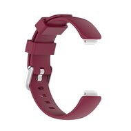 Fitbit Inspire 2 &amp; Ace 3 - Sportarmband mit Schnalle - Gr&ouml;&szlig;e: Klein - Bordeaux