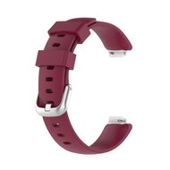 Fitbit Inspire 2 &amp; Ace 3 - Sportarmband mit Schnalle - Gr&ouml;&szlig;e: Klein - Bordeaux