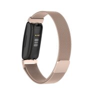 Fitbit Inspire 2 &amp; Ace 3 Milanaise Armband - Gr&ouml;&szlig;e: Gro&szlig; - Vintage Gold