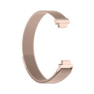 Fitbit Inspire 2 &amp; Ace 3 Milanaise Armband - Gr&ouml;&szlig;e: Gro&szlig; - Vintage Gold