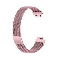 Fitbit Inspire 2 &amp; Ace 3 Milanaise Armband - Gr&ouml;&szlig;e: Gro&szlig; - Pink Gold