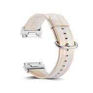 Fitbit Ionic TPU-Armband - Lachs / Wei&szlig;