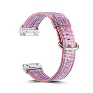 Fitbit Ionic TPU Armband - Fuschia / Silber
