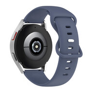 Samsung Galaxy Watch 4 - 40mm &amp; 44mm - Festes Farb-Sportband - Blau