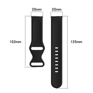 Samsung Galaxy Watch 4 - 40mm &amp; 44mm - Unifarbenes Sportband - Dunkelblau