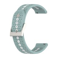 Samsung Galaxy Watch 4 - 40mm &amp; 44mm - Dot Pattern Armband - Gr&uuml;n Blau