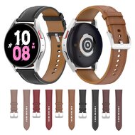 Samsung Galaxy Watch 4 - 40mm / 44mm - Luxus-Lederarmband - Bordeaux