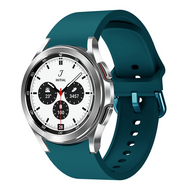 Samsung Galaxy Watch 4 Classic - 42mm &amp; 46mm - Klassisches Sportarmband - Blau gr&uuml;n