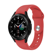 Samsung Galaxy Watch 4 Classic - 42mm &amp; 46mm - Sportarmband - Rot