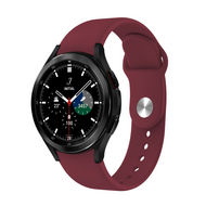 Samsung Galaxy Watch 4 Classic - 42mm &amp; 46mm - Sportarmband - Bordeaux