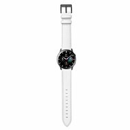 Samsung Galaxy Watch - 42mm - Lederarmband - Wei&szlig;