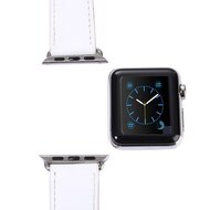 Kakapi Double Strap Armband - Wei&szlig; - Geeignet f&uuml;r Apple Watch 44mm / 45mm / 46mm / 49mm