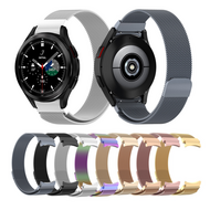 Samsung Galaxy Watch 4 Classic - 42mm / 46mm - Milanaise Armband (runder Anschluss) - Space Grau