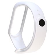 Xiaomi Mi band 3 / 4 / 5  / 6 / 7 band OneColor - Wei&szlig;