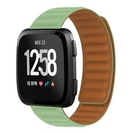 Fitbit Versa 3/4 &amp; Sense 1/2 - Silikon-Schleifenband - Hellgr&uuml;n