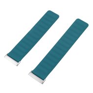 Fitbit Versa 3/4 &amp; Sense 1/2 - Silikon-Schleifenband - Blau gr&uuml;n