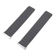 Fitbit Versa 3/4 &amp; Sense 1/2 - Silikon-Schleifenband - Grau
