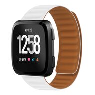 Fitbit Versa 3/4 &amp; Sense 1/2 - Silikon-Schleifenband - Wei&szlig;
