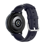 Klassisches Lederarmband - Dunkelblau - Samsung Galaxy Watch 4 - 40mm &amp; 44mm