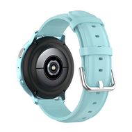 Klassisches Lederarmband - Blau - Samsung Galaxy Watch 4 - 40mm &amp; 44mm