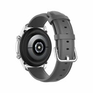 Klassisches Lederarmband - Grau - Samsung Galaxy Watch 4 Classic - 42mm &amp; 46mm