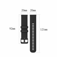 Garmin Vivoactive 4 / 4L - Sportarmband mit Muster - Dunkelblau