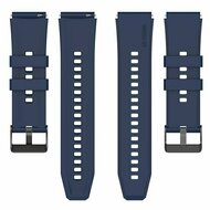 Garmin Vivomove 3 / HR / Luxe / Sport / Style / Trend - Armband mit Silikonschlie&szlig;e - Dunkelblau