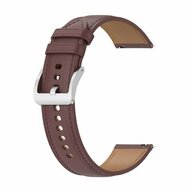 Garmin Venu / Sq / Sq2 / 2 plus - Luxus-Lederband - Dunkelbraun