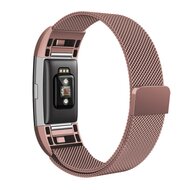 Fitbit Charge 2 milanaise Armband - Gr&ouml;&szlig;e: Klein - Ros&eacute;gold