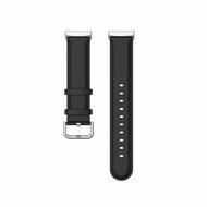 Fitbit Versa 3/4 &amp; Sense 1/2 Lederband - Schwarz