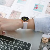 Gummi-Sportband - Hellblau - Samsung Galaxy Watch 3 - 45mm