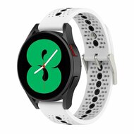 Dot Pattern Armband - Wei&szlig; - Samsung Galaxy Watch 5 (Pro) - 40mm / 44mm / 45mm