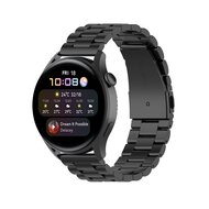 Stahlgliederarmband - Schwarz - Samsung Galaxy Watch - 46mm / Samsung Gear S3