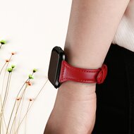 Fitbit Versa 1 / 2 &amp; Lite Armband TPU Leder - Braun