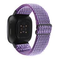 Fitbit Versa 3/4 &amp; Sense 1/2 Nylon Laufband - Lila