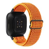 Fitbit Versa 3/4 &amp; Sense 1/2 Nylon Laufband - Orange