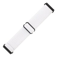 Fitbit Versa 3/4 &amp; Sense 1/2 Nylon Laufband - Wei&szlig;